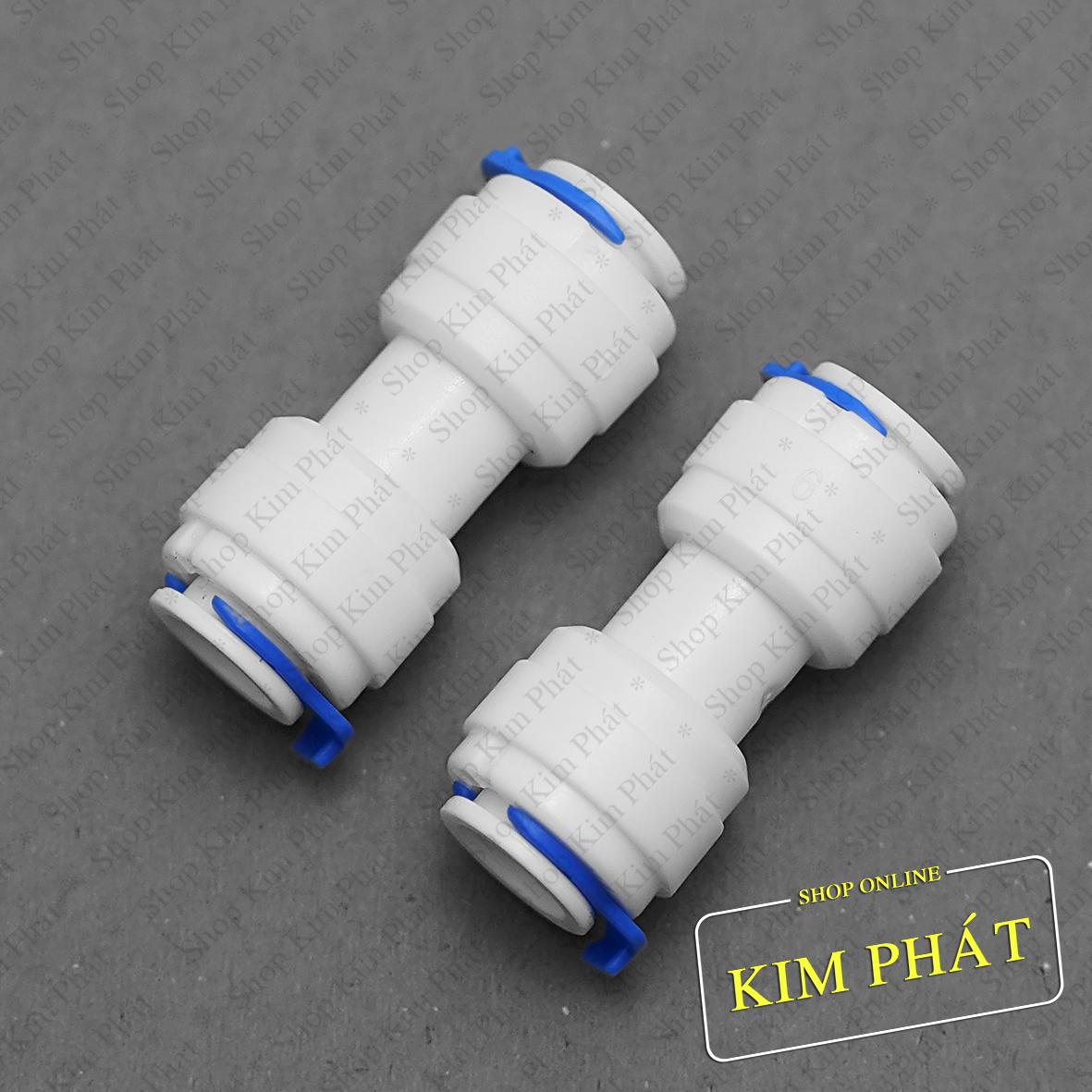 Bộ 02 nối nhanh thẳng ra 2 dây 10mm