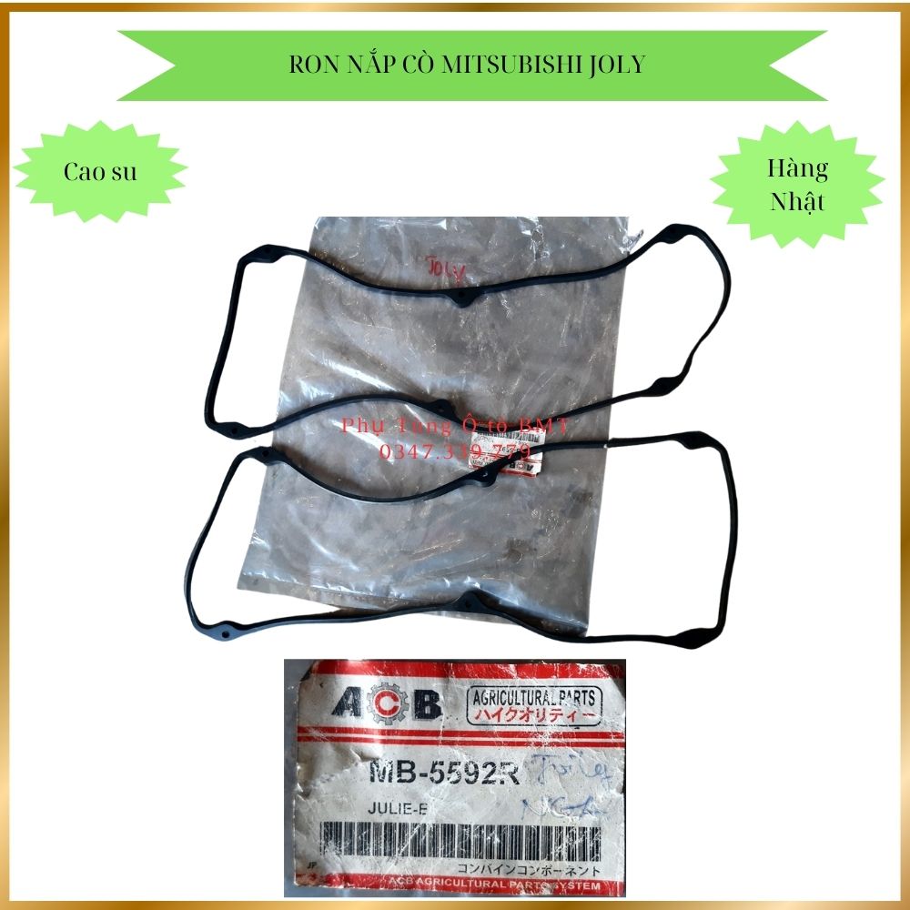 THANH LÝ_Gioăng dàn cò (ron dàn cò) xe Mitsubishi JOLY, hàng ACB autopars (Đài Loan- công nghệ Nhật Bản)