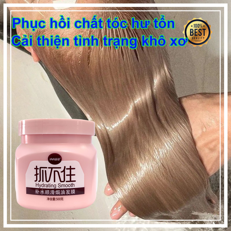 Ủ tóc collagen ủ tóc siêu mượt kem ủ tóc keratine 500ml dầu hấp tóc kem ủ xả tóc hương nước hoa hương thơm dịu lâu. giúp tóc chắc khoẻ và bóng mượt dưỡng tóc hư hỏng phục hồi tái tạo cấu trúc tóc phục hồi tóc hư tổn