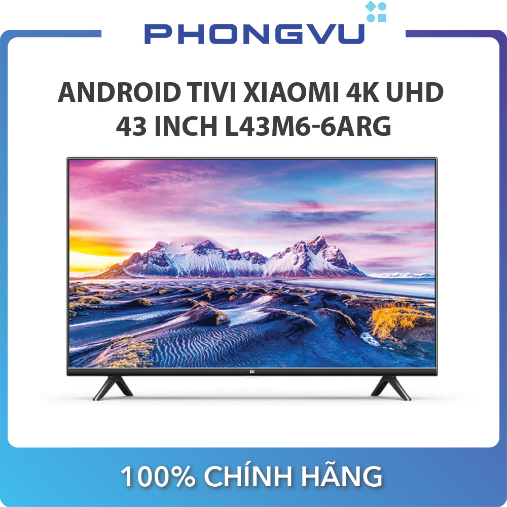 Android tivi xiaomi 4k uhd 43 inch l43m6-6arg