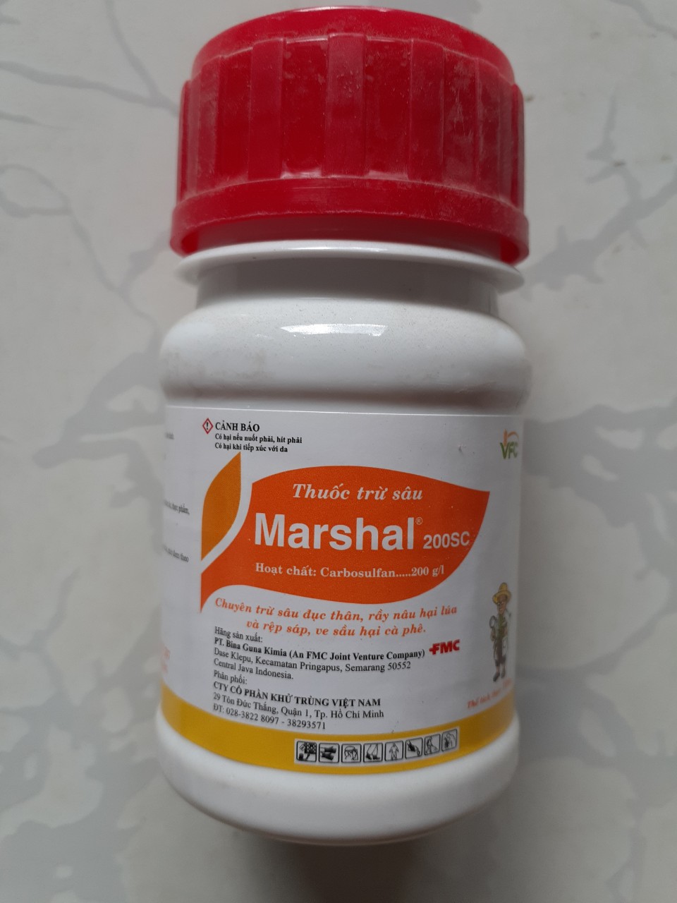 Thuốc trừ sâu Marshal - chai 100ml