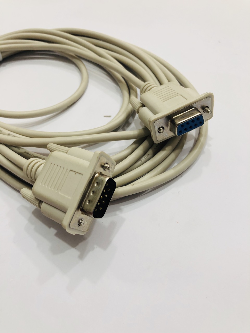 Cáp nối dài cổng com 1 đầu đực- 1 đầu cái dài 5 mét