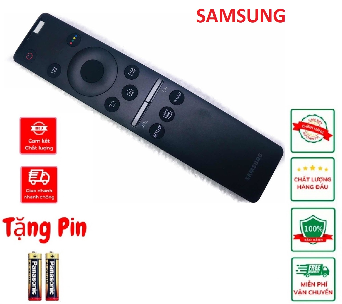 Điều khiển tivi samsung bn59-01310a cho các dòng tivi 4k smart hình cong