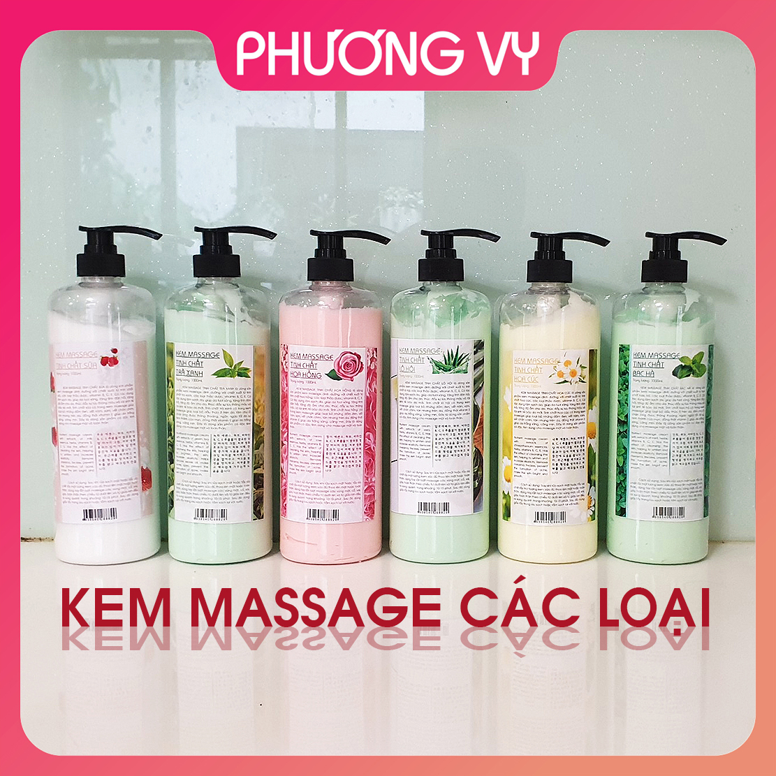 1000ml Kem Massage tinh chất Lô Hội