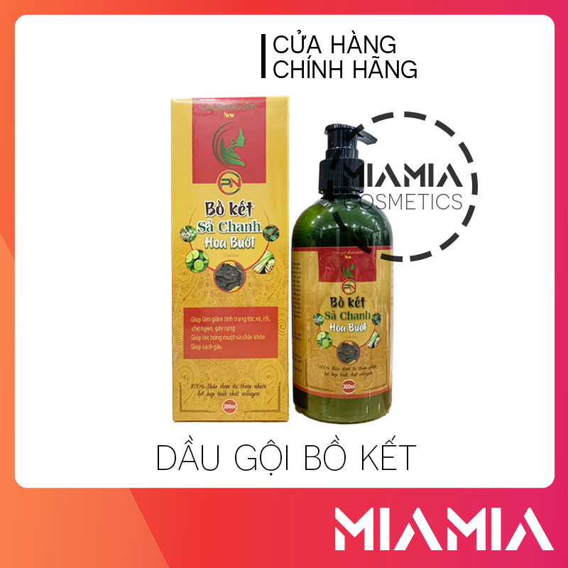 Dầu gội bồ kết sã chanh hoa bưởi 300ml