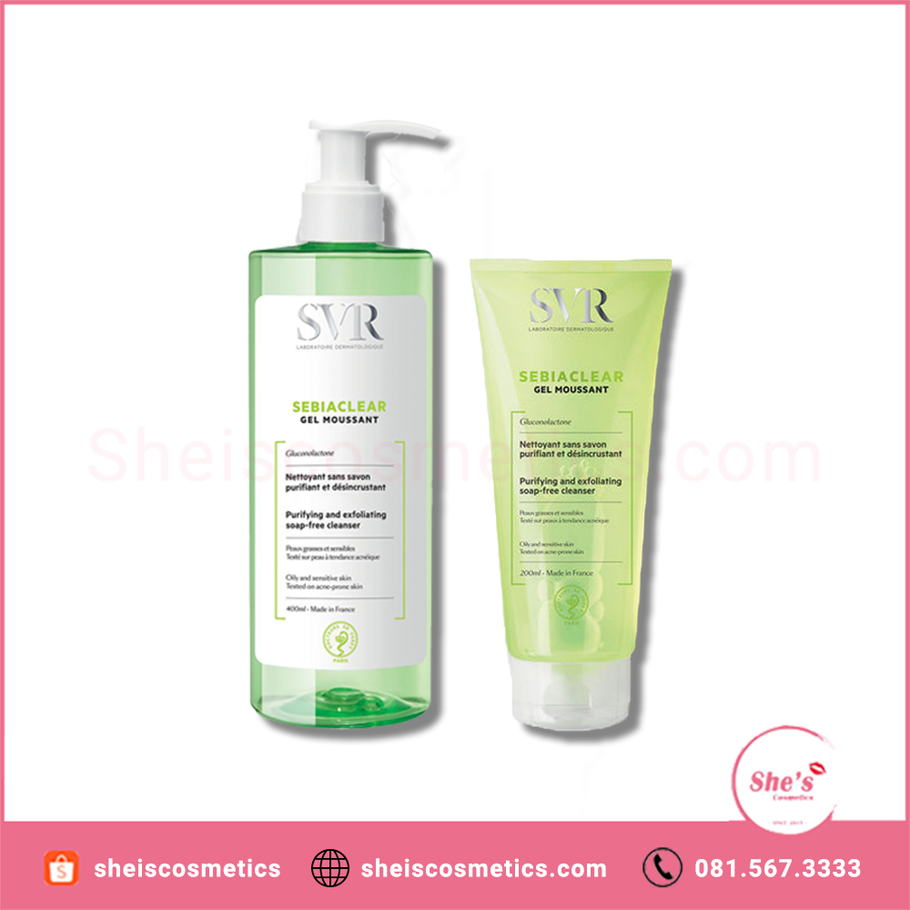Sữa rửa mặt SVR cho da dầu mụn