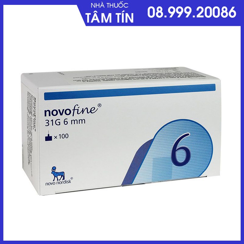 ĐẦU KIM TIỂU ĐƯỜNG NovoFine 31G 6mm