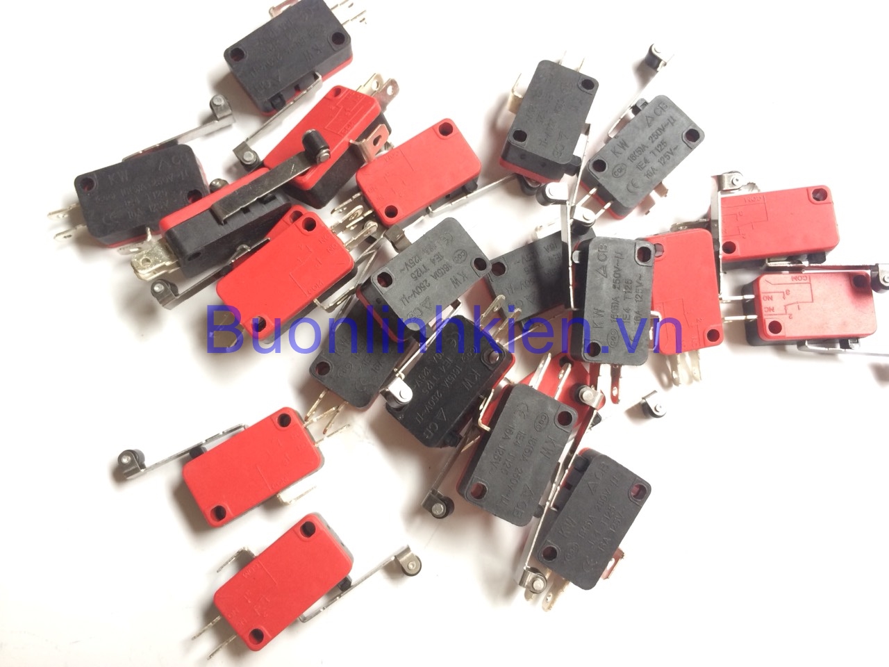 Bộ 5 Công tắc hành trình có bánh xe V 156 1C25 15A 250V