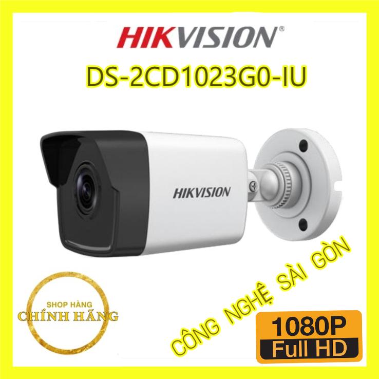 Camera ip hồng ngoại 2.0 megapixel hikvision ds-2cd1023g0-iu