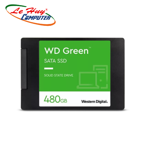  Ổ cứng gắn trong SSD WD Green 2.5 SATA 480 GB WDS480G3G0A - Hàng chính hãng 
