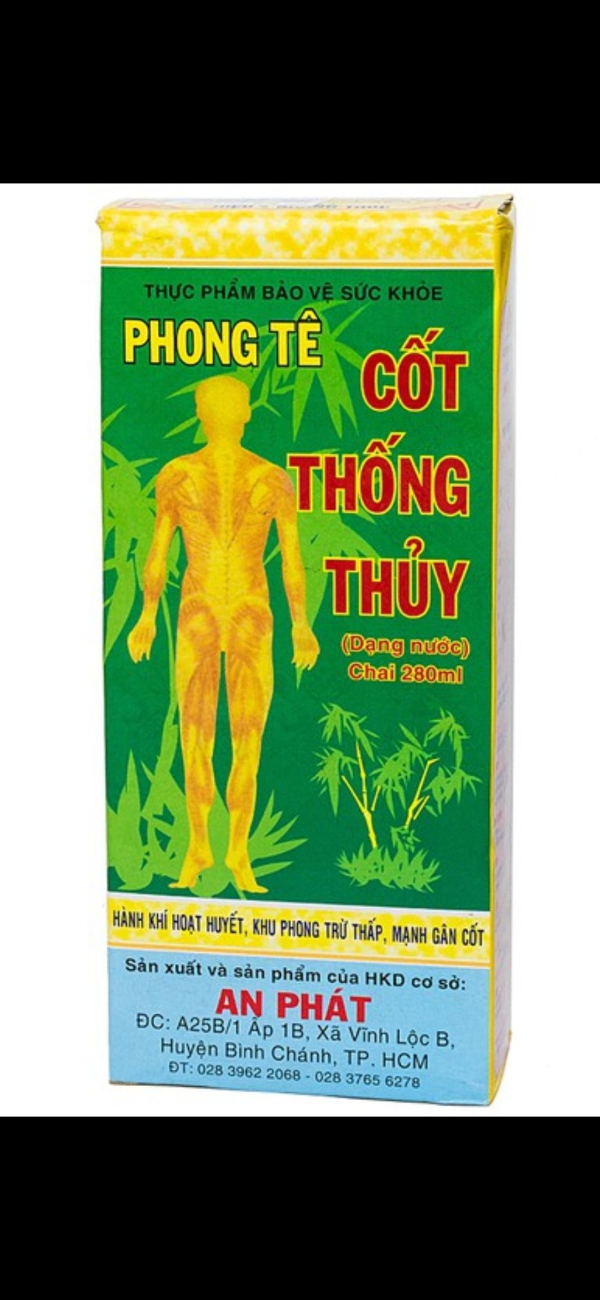 Phong tê cốt thống thuỷ - hành khí hoạt huyết 280ml