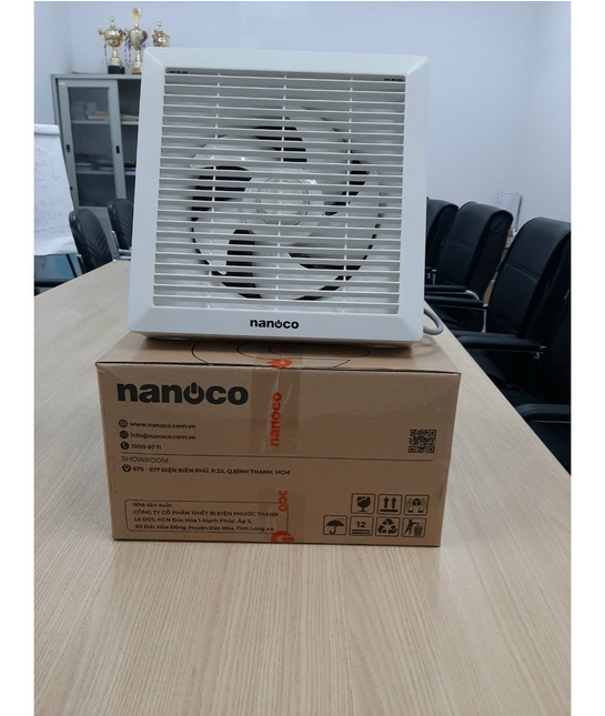 Quạt hút gắn tường nanoco nwv2020