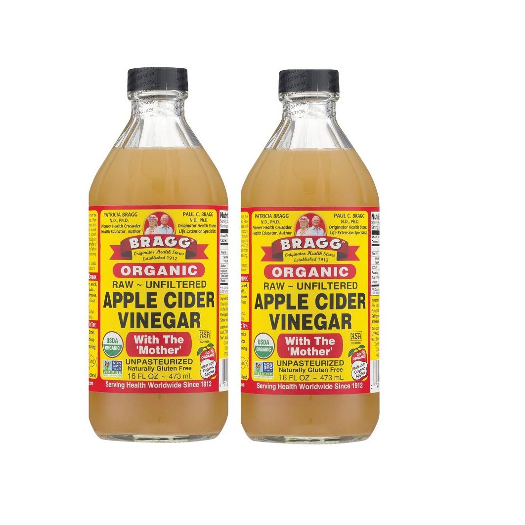 Dấm táo hữu cơ bragg 473ml / organic apple vinegar bragg
