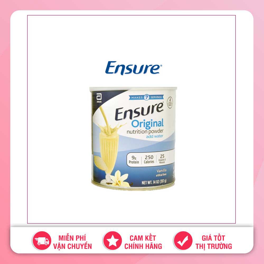 Sữa ensure mỹ original 400 gram - date 11.2025