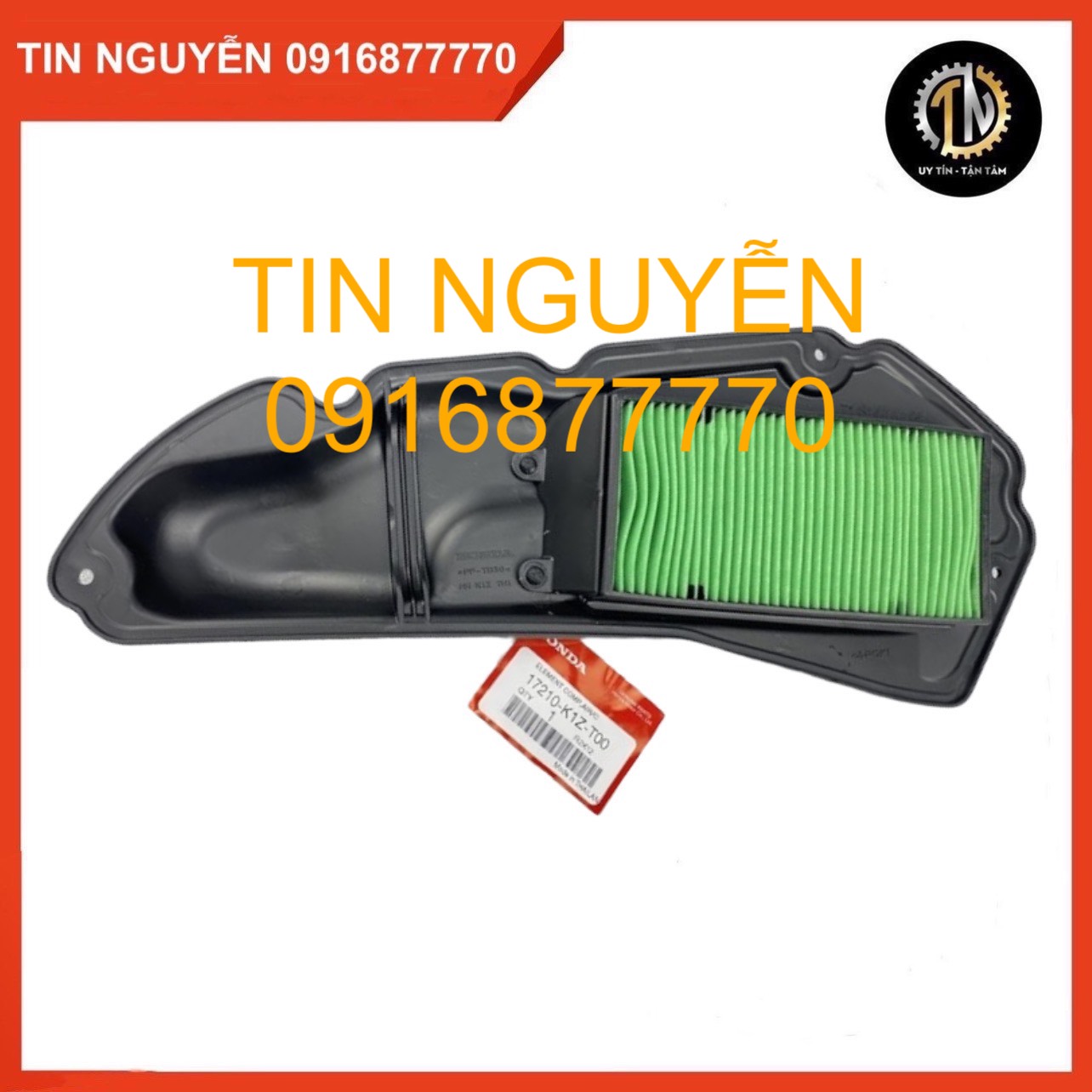 Lọc gió Vario 160 Click 160 đời mới chính hãng Honda