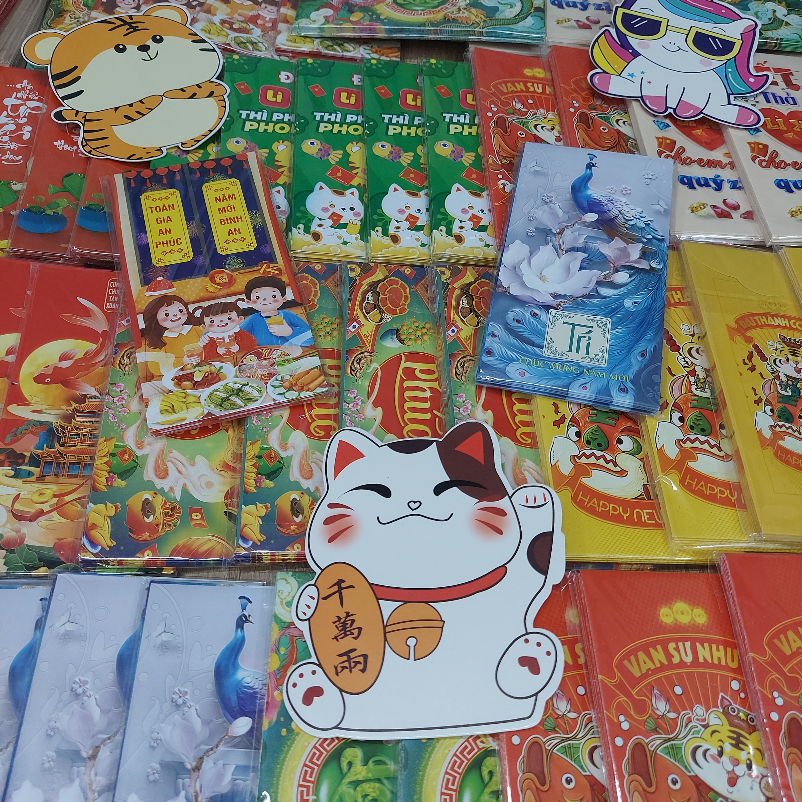 Trend bao lì xì hot 2022 combo 10 cái bao lì xì truyền thống, bao lì xì chibi 2022 bao lì xì rẻ đẹp tphcm