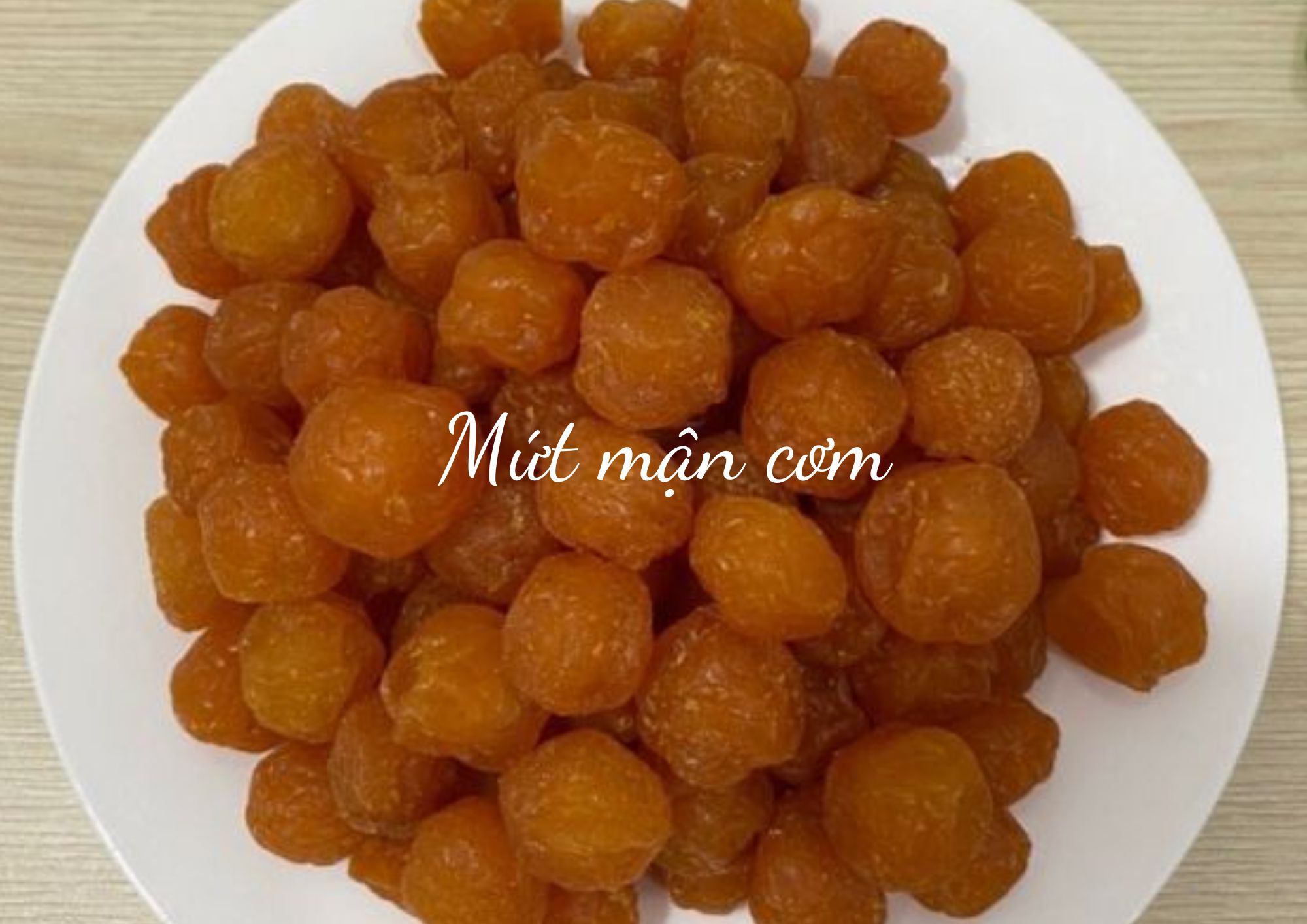 200g túi Mứt mận cơm thơm ngon