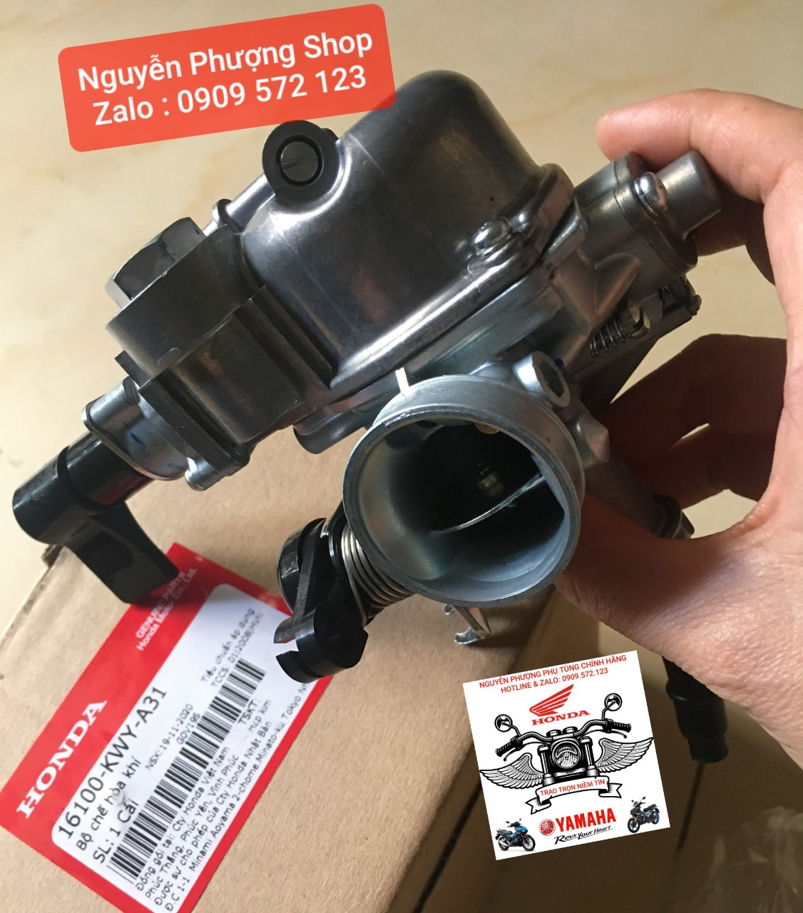 Honda-bình xăng con cho xe wave s 100 hàng zin chính hãng..