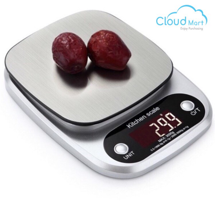Cân Điện Tử Kitchen Scale Inox