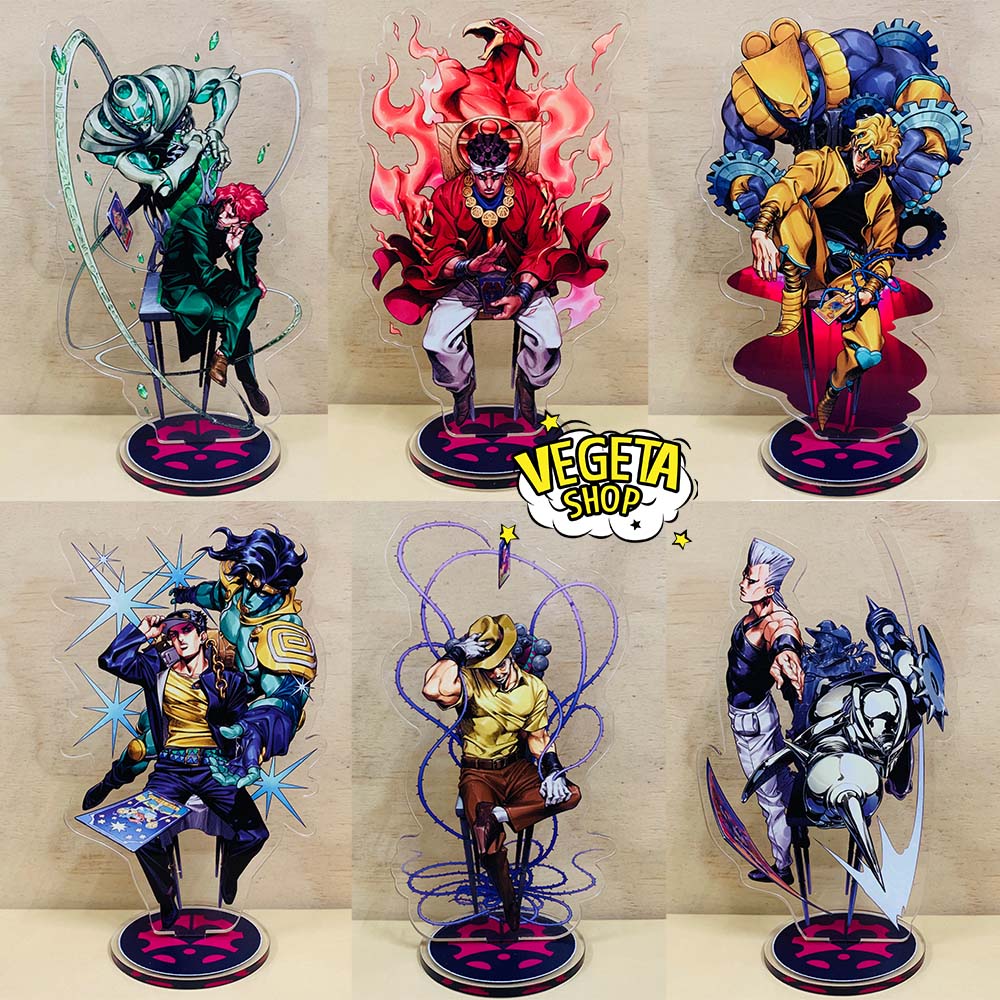 Mô Hình Tượng Standee Acrylic Mica 2 mặt - Jojo's Bizarre Adventure - JoJo no Kimyou na Bouken - Cuộc phiêu lưu của Jojo