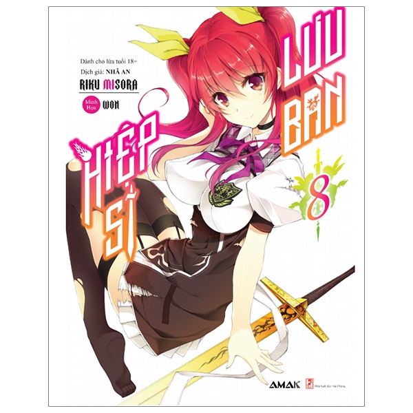 Fahasa - hiệp sĩ lưu ban - tập 8 - tặng kèm obi + bookmark + postcard