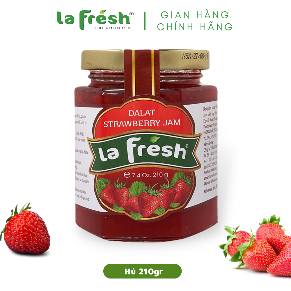 Mứt Dâu Tây LaFresh Đà Lạt 210g