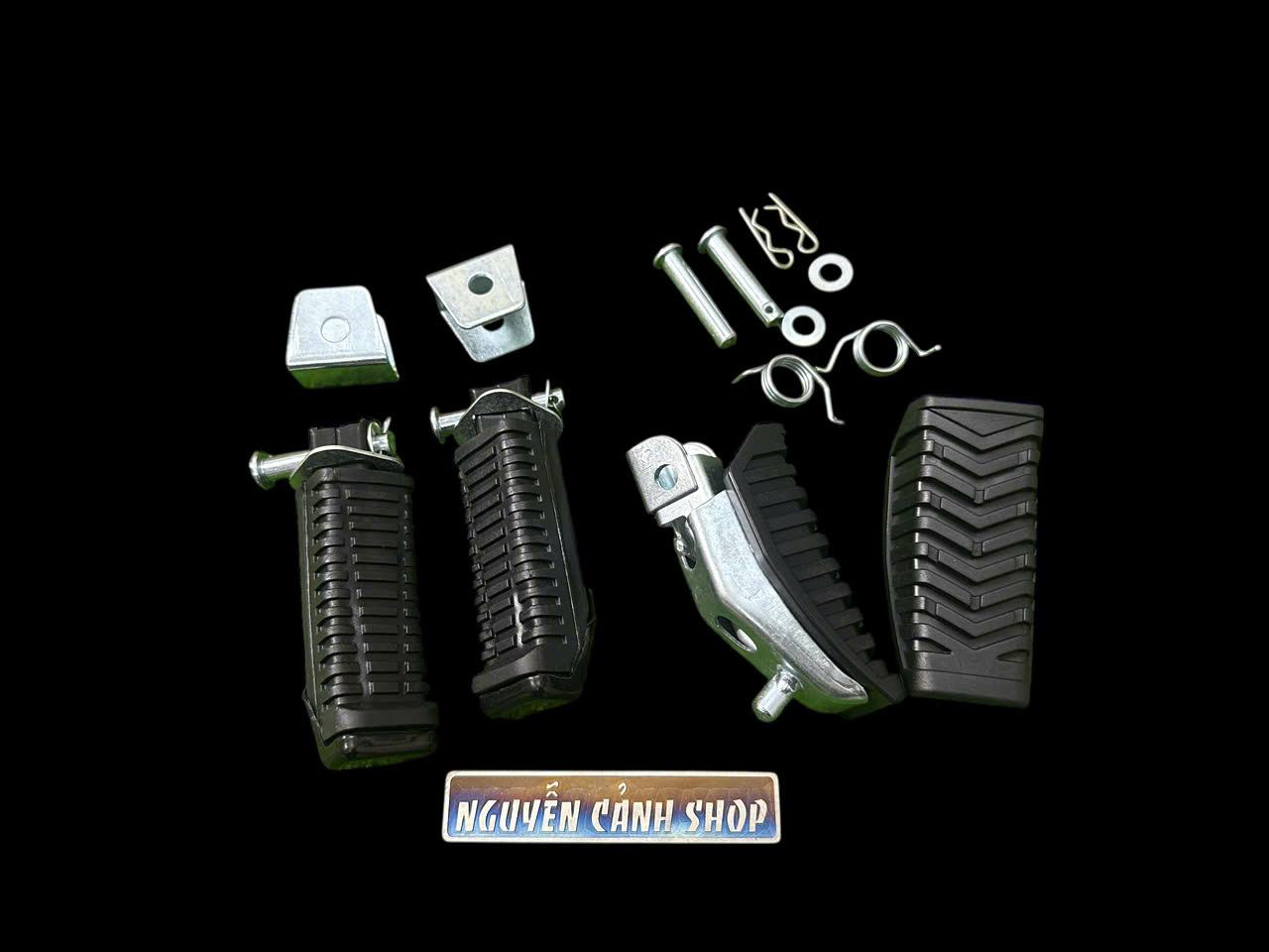 2 Cặp gác chân trước sau xe Exciter 135 2011-2014