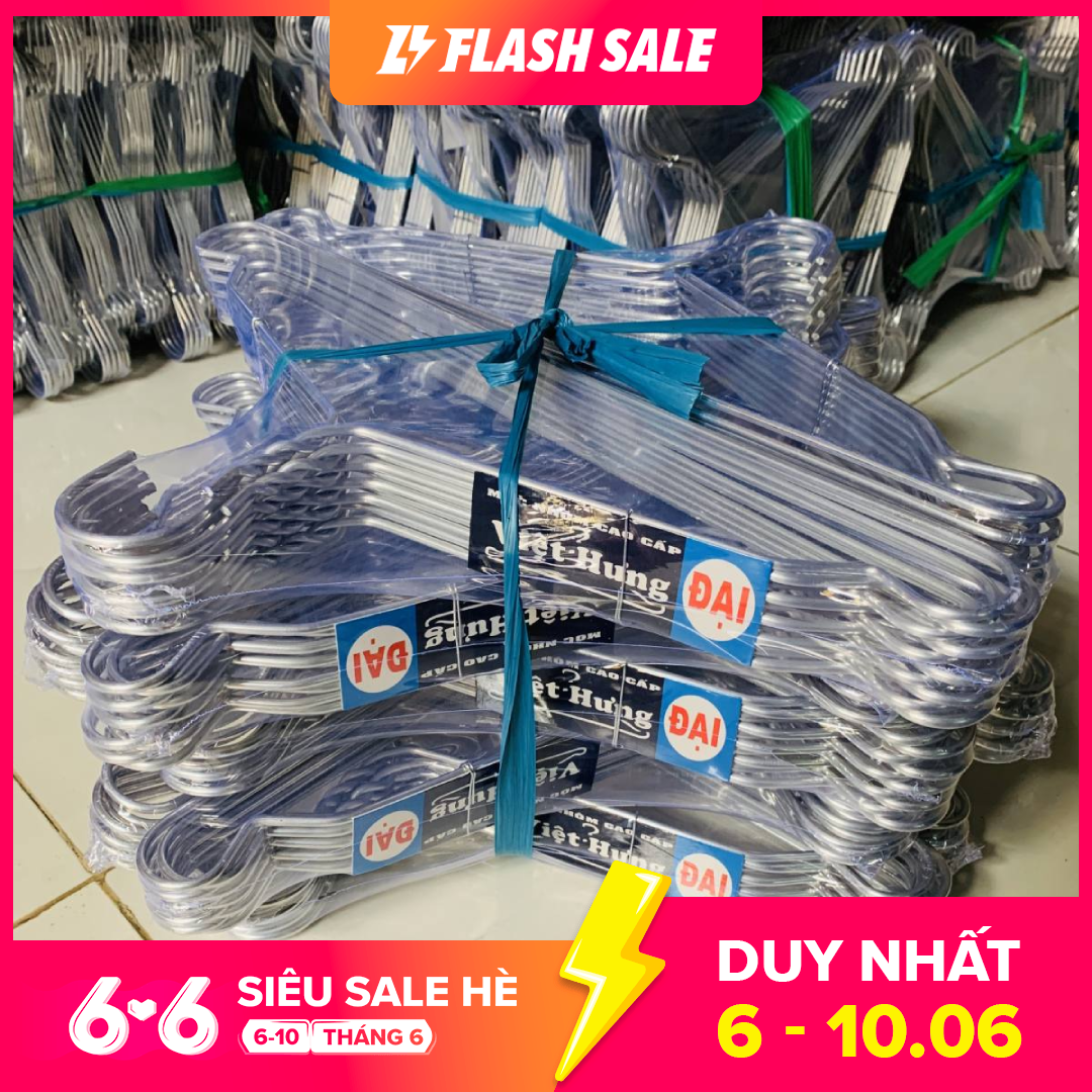 SIÊU RẺ - Combo 100 Móc quần áo, móc treo quần áo - VIỆT HƯNG
