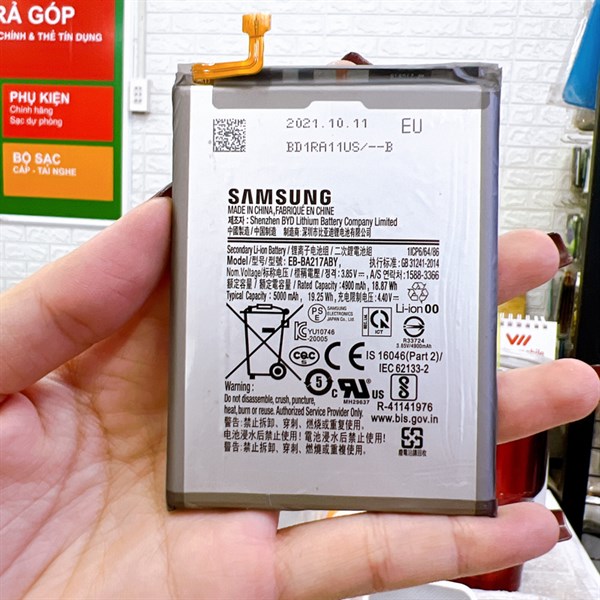 Pin Samsung A12 / M12 / A21s EB-BA217ABY linh kiện, bảo hành đổi trả