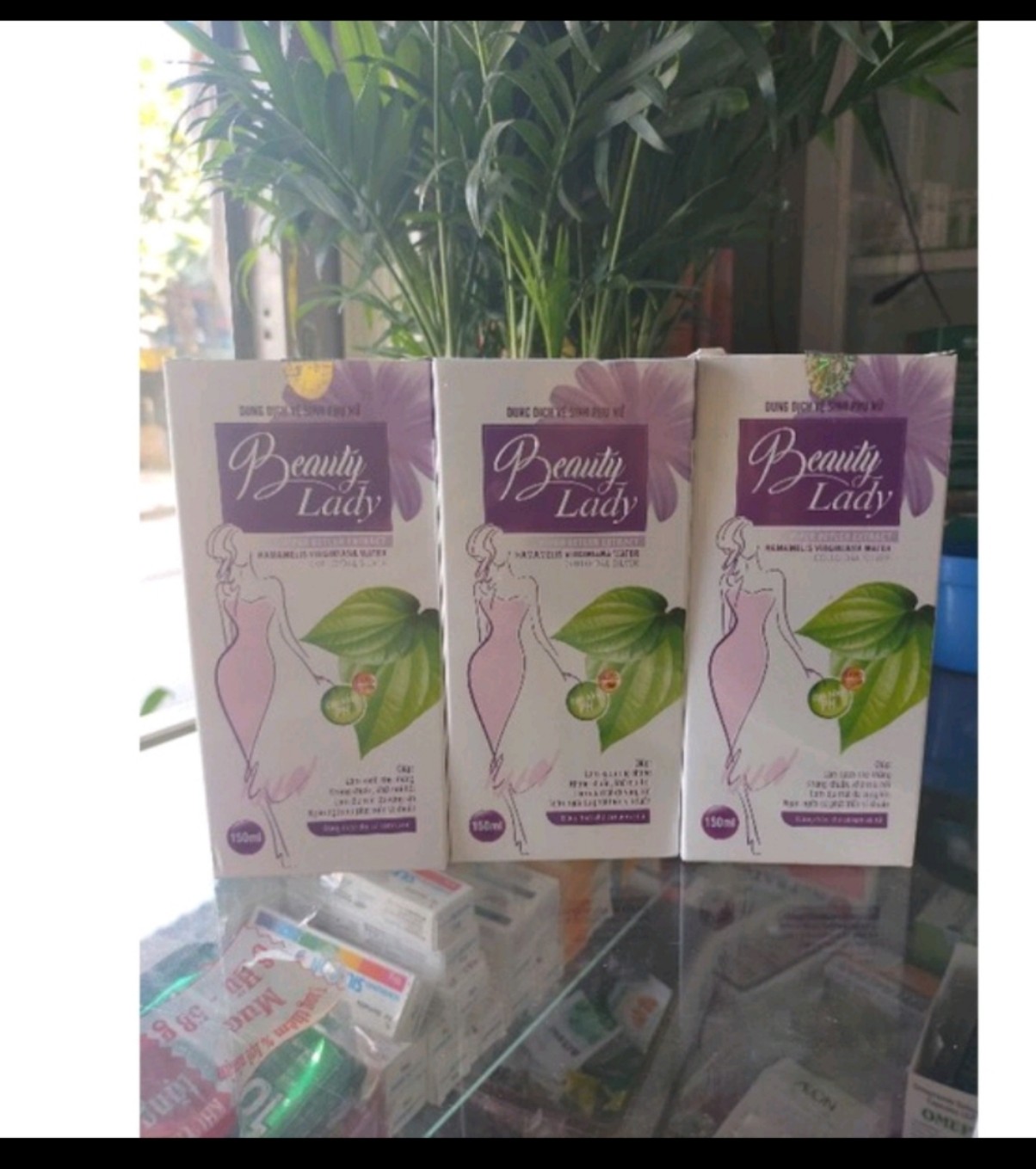 Dung dịch vệ sinh phụ nữ Beauty lady 150ml