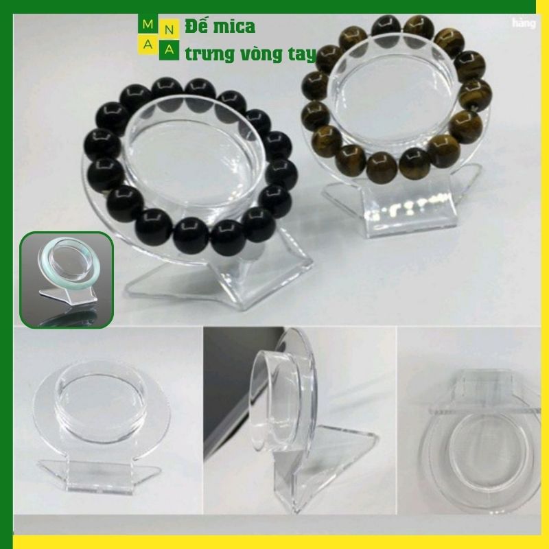 Kệ mica trưng bày vòng tay loại dày kệ đựng trang sức chất liệu nhựa mica cao cấp