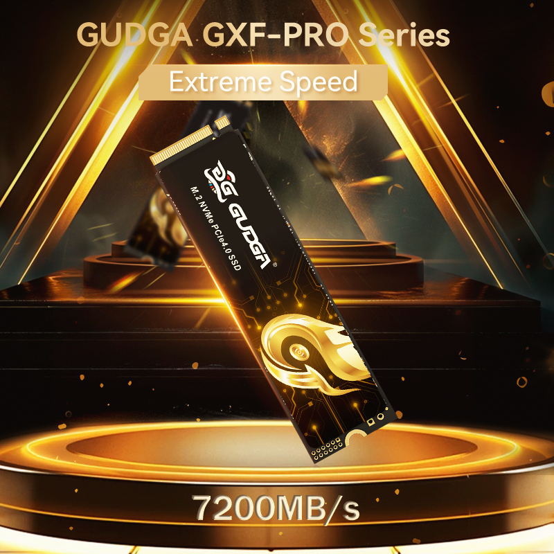  GUDGA SSD siêu nhanh M.2 NVME PCIe 4.0 512GB 1TB 2TB SSD M2 2280 SSD Nmve Gen4 7450MB s Máy tính để bàn Máy tính xách tay Internal SSD 