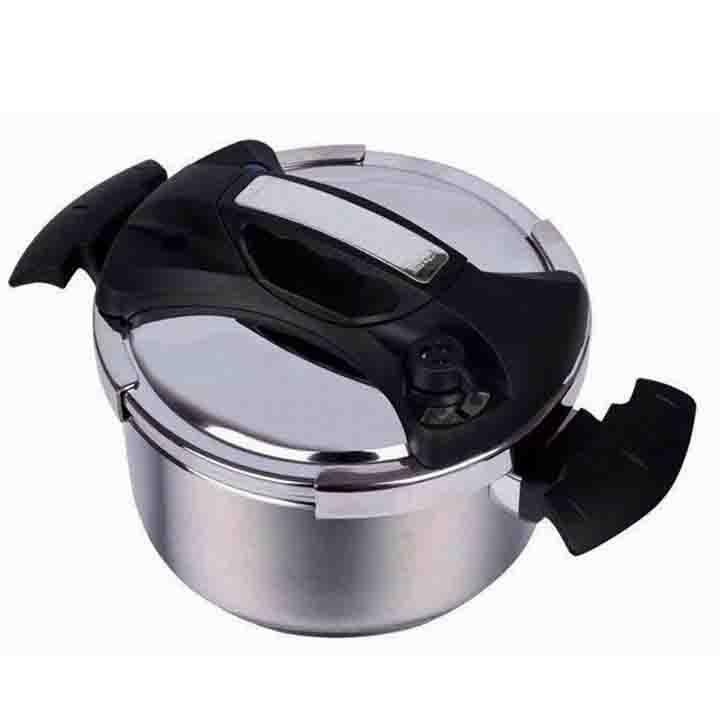 Nồi áp suất inox 4Lit dùng bếp từ Ksun BA2686