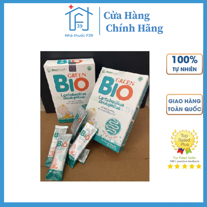 Men vi sinh bio green với 2 tỷ tế bào lợi khuẩn