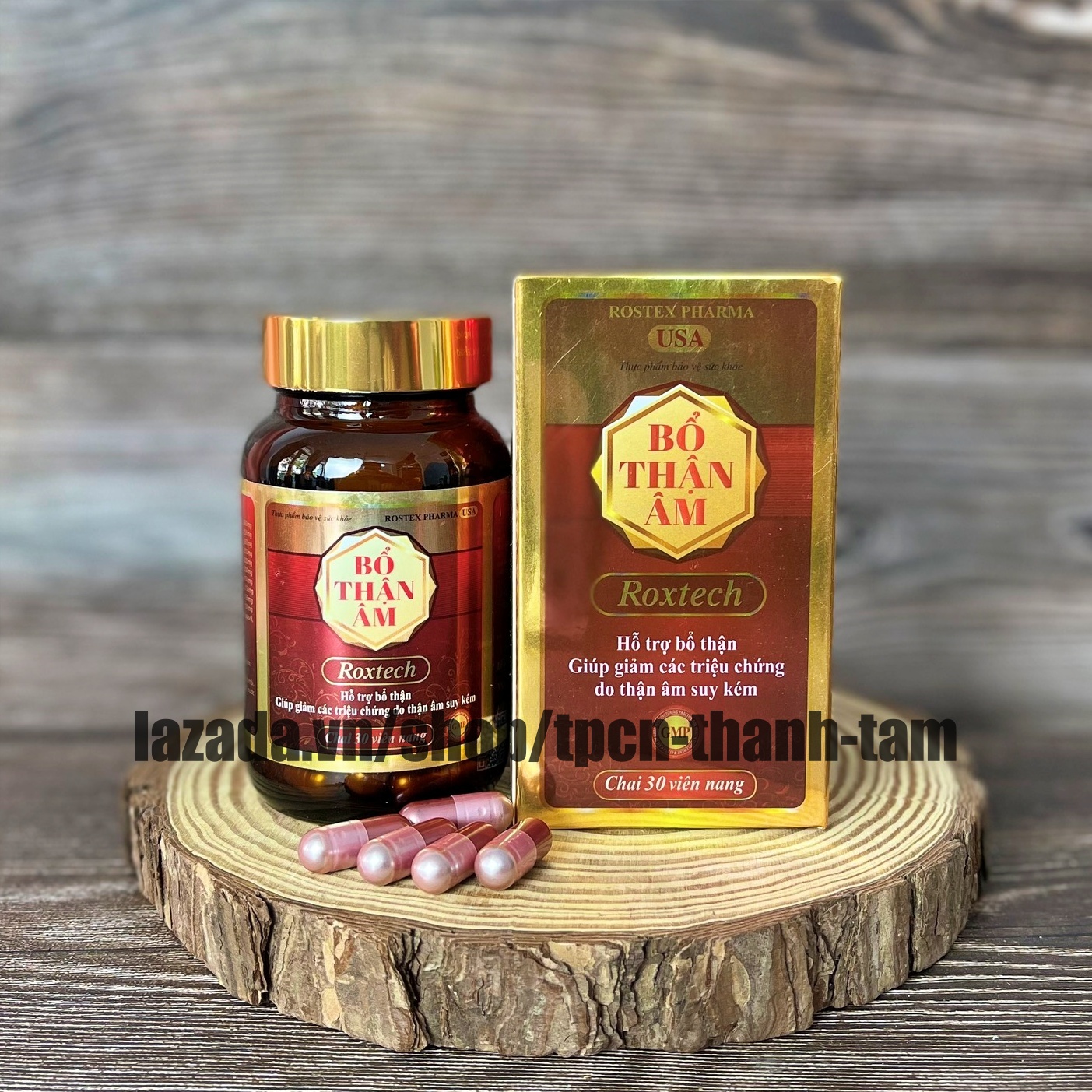 Viên uống BỔ THẬN ÂM hỗ trợ bổ thận giảm các triệu chứng do thận suy kém – Hộp 30 viên