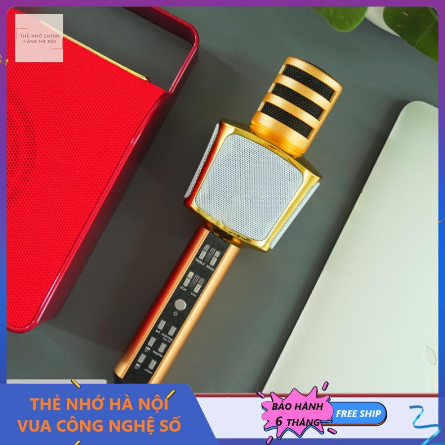 Micro hát karaoke Bluetooth kèm loa không dây SD17  3 in 1 – Bass cực chuẩn hỗ trợ cổng cắm thẻ nhớ, jack 3.5mm, Nghe Nhạc Cực Hay, Hỗ Trợ Kết Nối USB, Thẻ Nhớ, Cổng 3.5, mic bluetooth, mic karaoke, mic thu âm- Bh 6 tháng