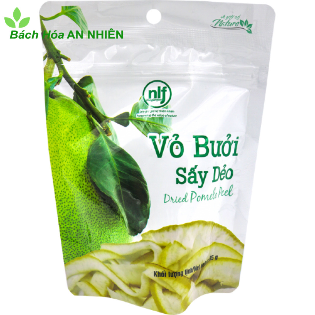 Vỏ bưởi sấy dẻo nonglamfood 85g
