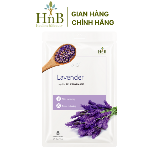 Mặt nạ dưỡng da thư giãn my skin relaxing mask hoa oải hương