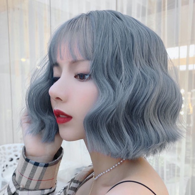 Tóc giả xù ngắn ❤️FREESHIP❤️ tóc xù 3057