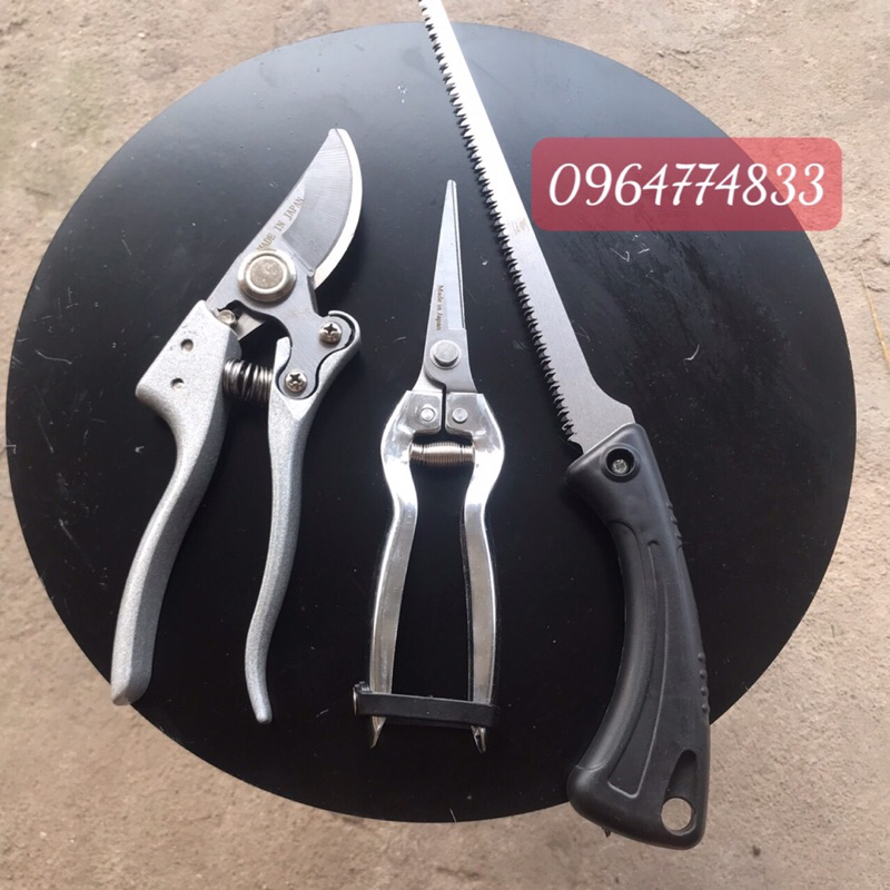 Bộ 3 món cắt tỉa cây , làm vườn mã kas