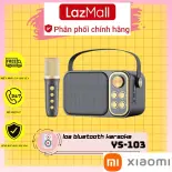 Deal Sale Linh Đình LazMall - Vietnam Xiaomi LazMall Loa Karaoke Bluetooth YS-103 Kèm 1 Micro Không Dây - Âm Thanh Siêu Hay, Sang Trọng Nhỏ Gọn Tiện Lợi, Dễ Dàng Mang Theo Mọi Lúc Mọi Nơi ,