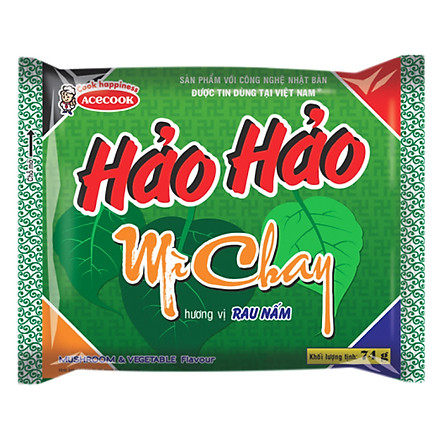 Mì hảo hảo chay rau nấm thùng 30 gói