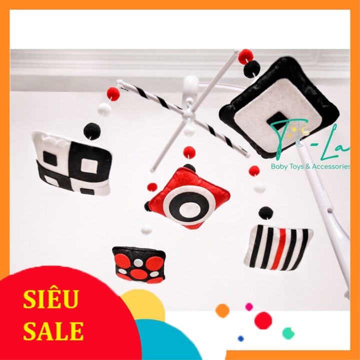 Đồ chơi treo nôi cũi cho bé, Đồ chơi kích thích thị giác