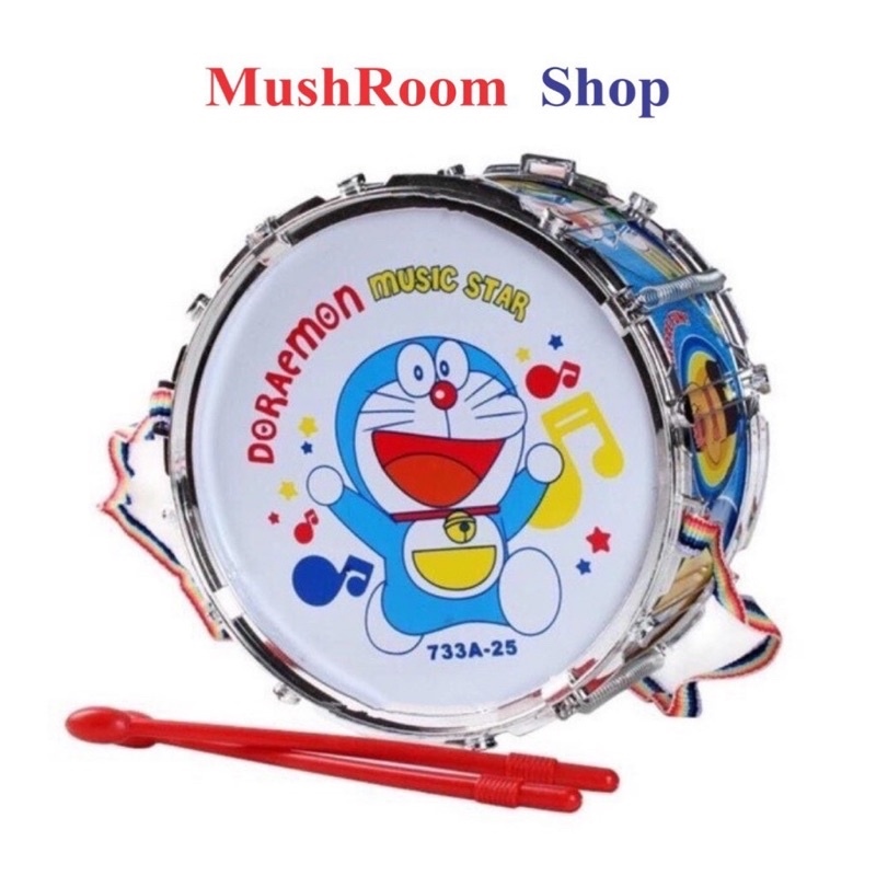 [Mã 55LIFESALE1 giảm 10K đơn 50K] Đồ Chơi Trống Doraemon Cỡ Lớn 22cm Dành Cho Bé