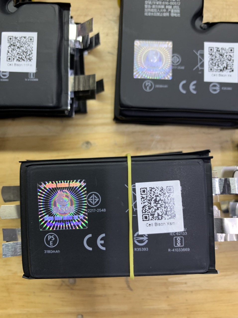 Phôi pin, cell pin se 2020,xr,xs,xs max,11,11 pro,11 pro max,12,12 mini, 12 pro,12 pro max bison