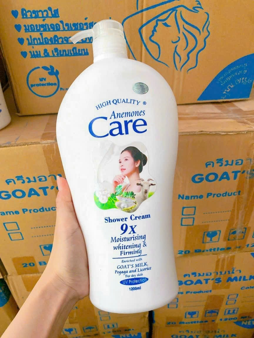 Sữa tắm dê trắng da