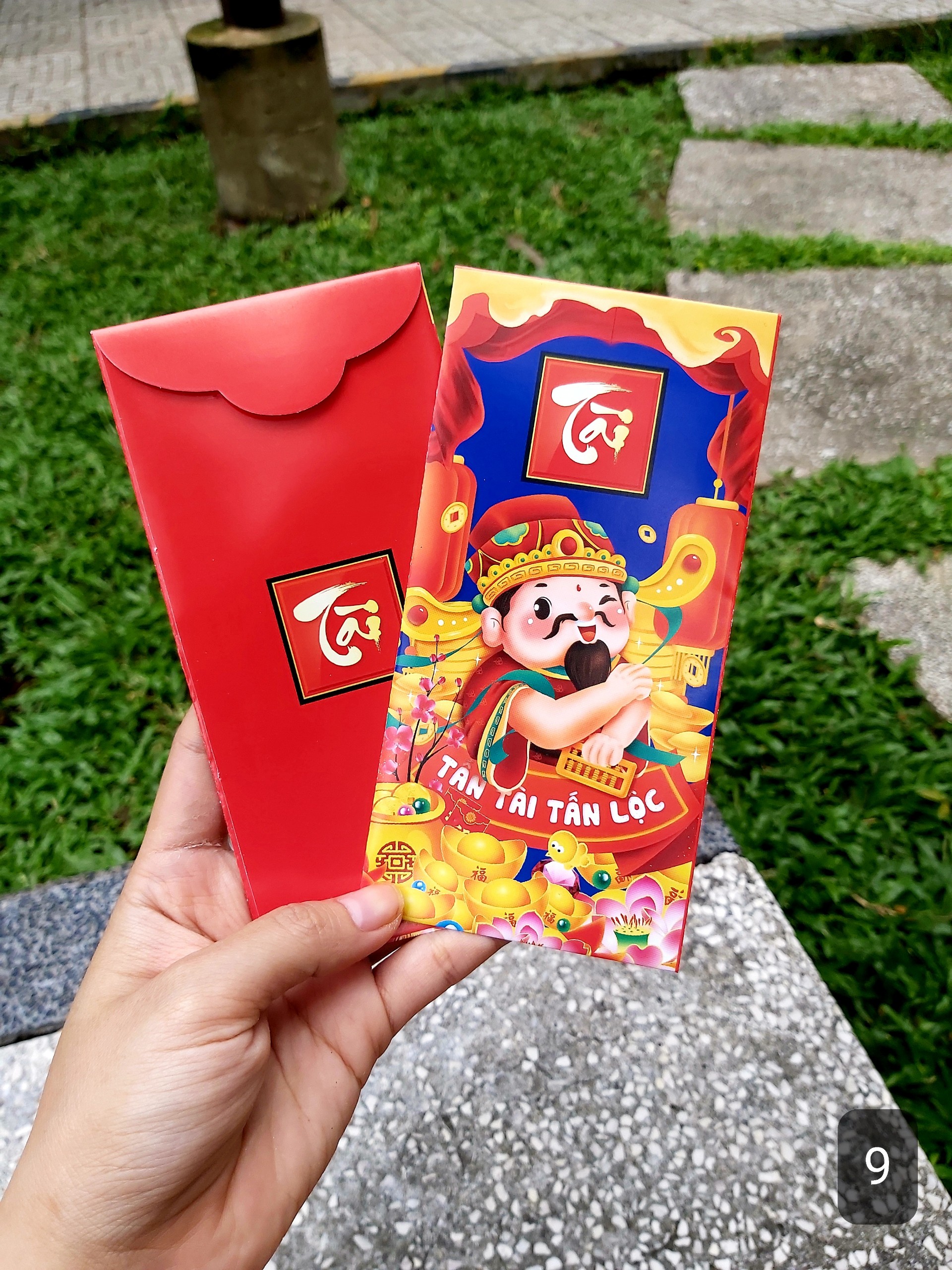 Combo 200 bao lì xì tết 2024 xuân giáp thìn giao ngẫu nhiên
