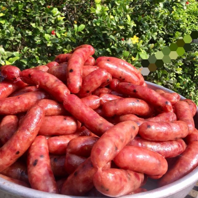 (1KG) LẠP XƯỞNG TƯƠI ĐẶC SẢN LONG AN (2 TÚI 500G)