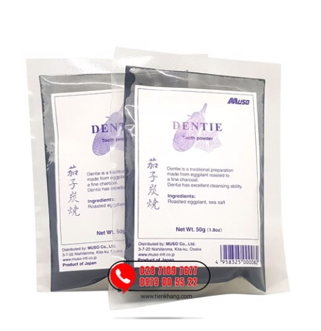 Bột chà răng dentie - bịch
