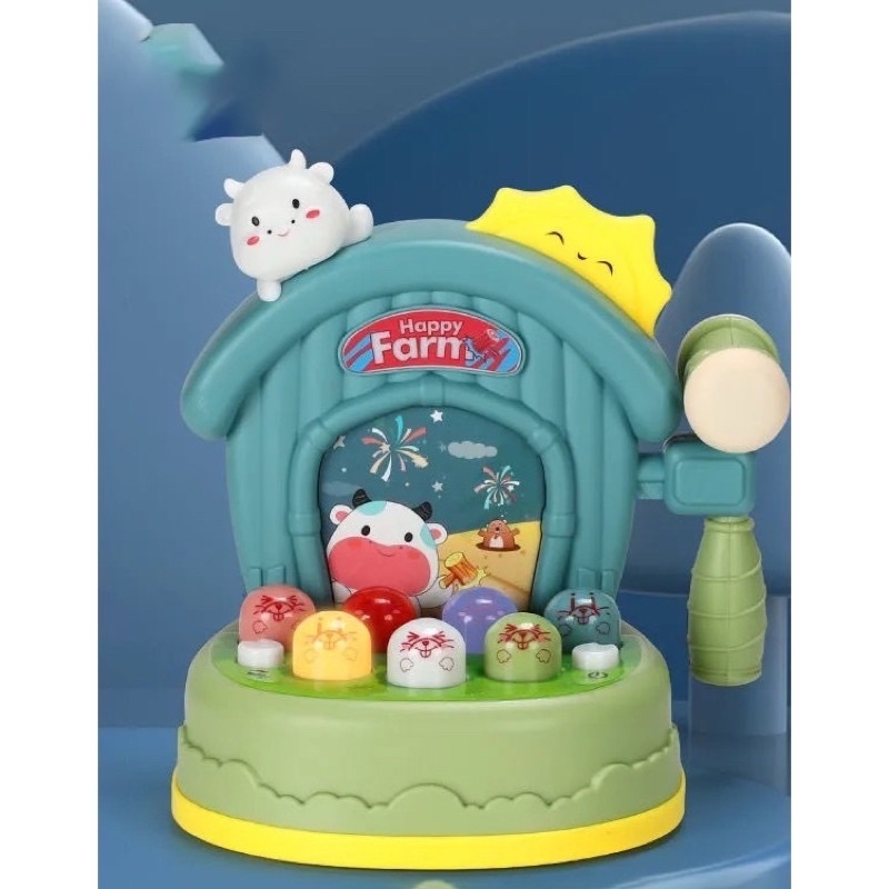Đồ Chơi Trẻ Em Bộ đập chuột phát tiếng kêu cho bé trai bé gái giúp bé phát triển não bộ 1 cách tốt nhất